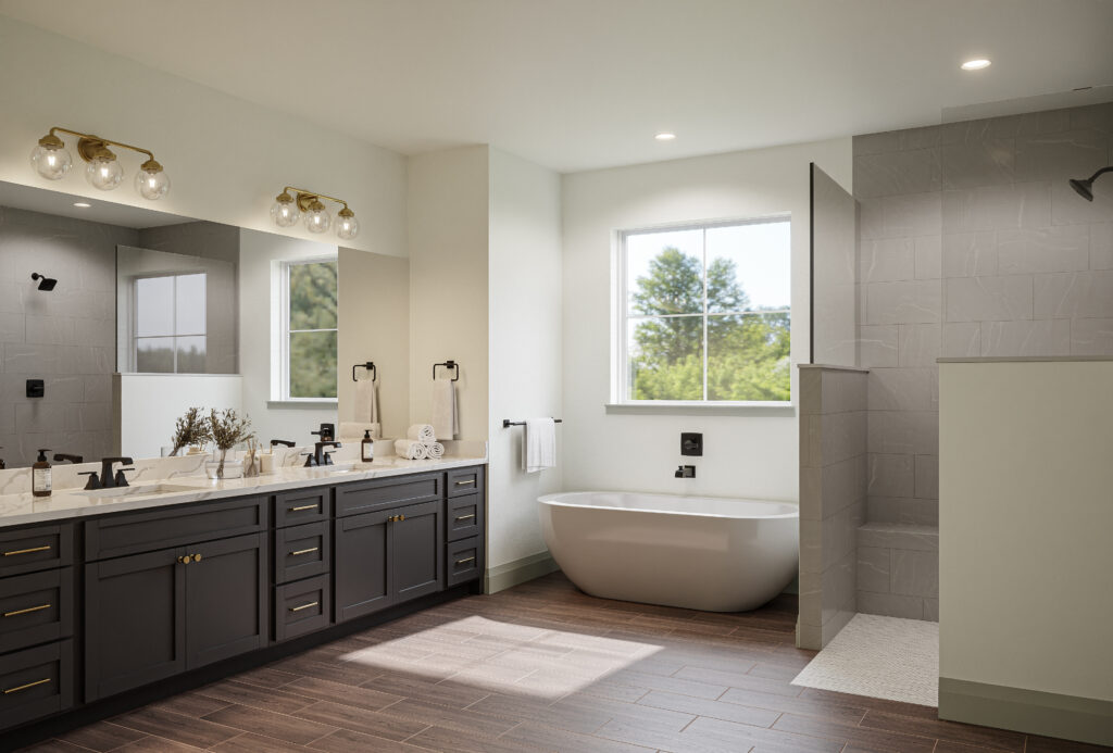 Black and White Modern Master Bathroom_v2
