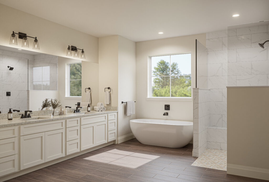 Texas Traditional Master Bath