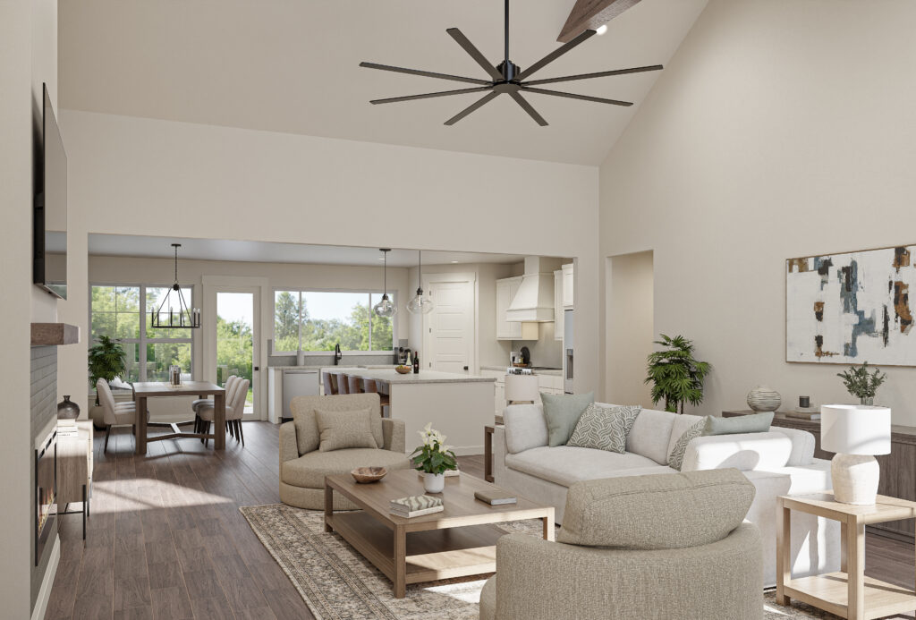Texas Traditional Open Concept